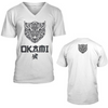 V-Neck OKAMI T-shirt for MEN